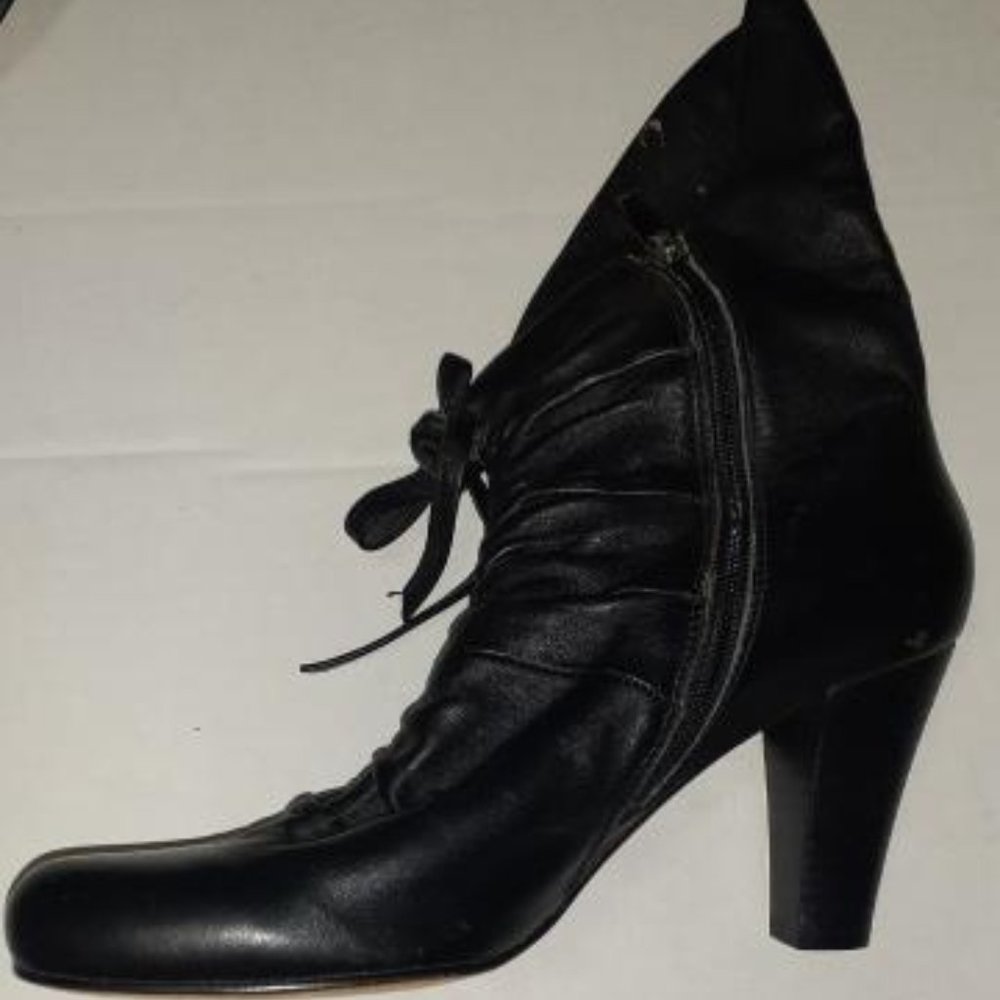 black boots